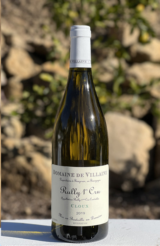 2019 RULLY Domaine de Villaine Cloux Blanc  Premier Cru,                                               BURGUNDY